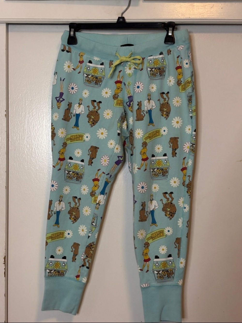Light Aqua Scooby-Doo Pajama Joggers